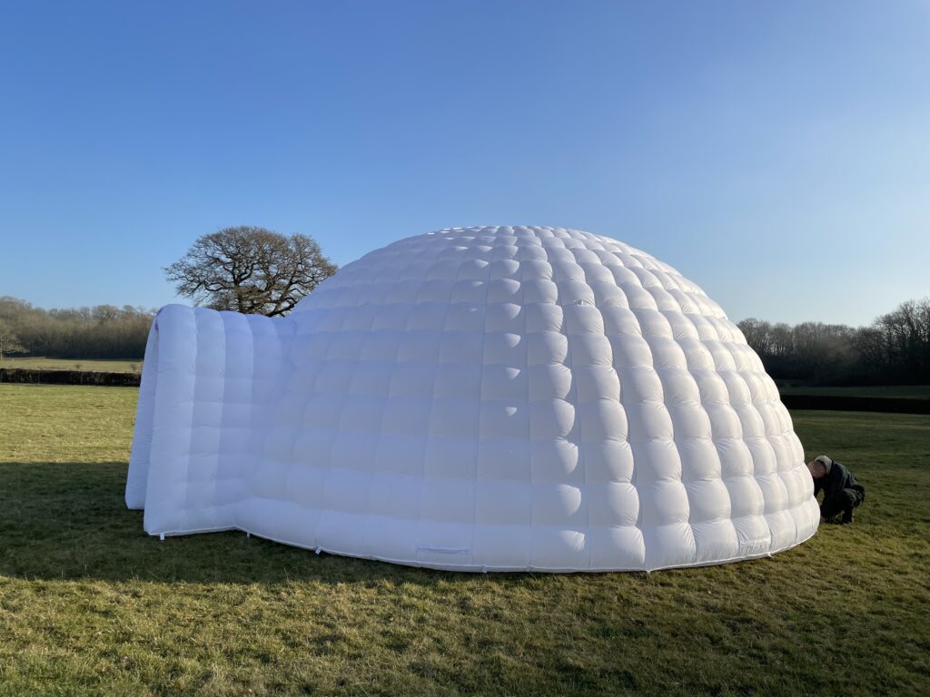 Inflatable Nightclub Igloo Side