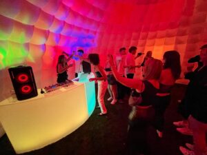 Inflatable Igloo interior